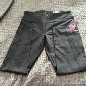 NWT Tech Gear Shapewear Yoga Gray Capris